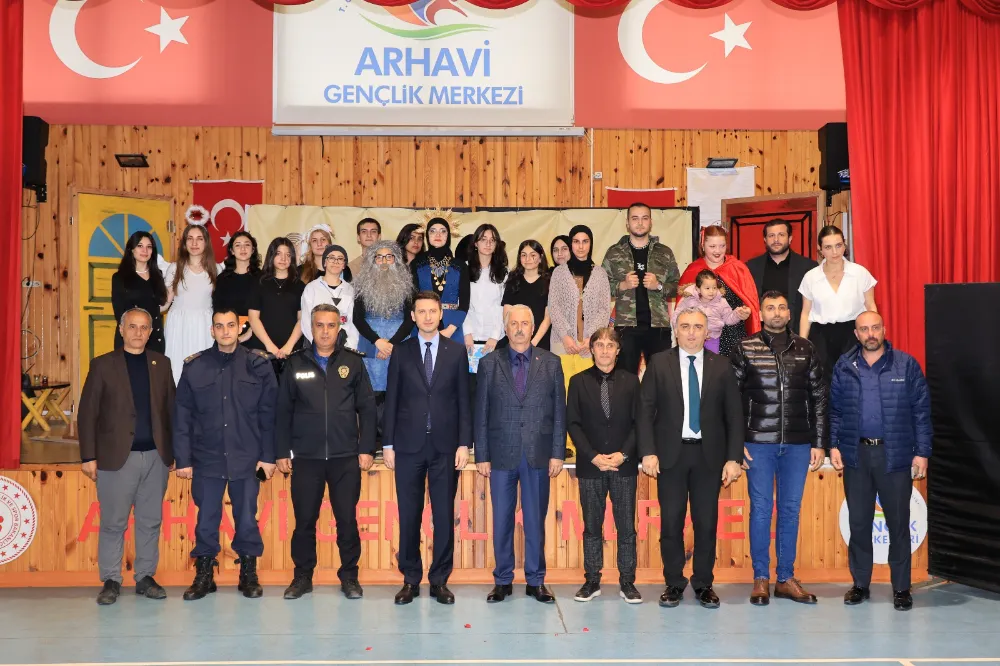 Arhavi’de Gençlik Haftası Coşkusu Gençlik Merkezi’nde Yaşandı