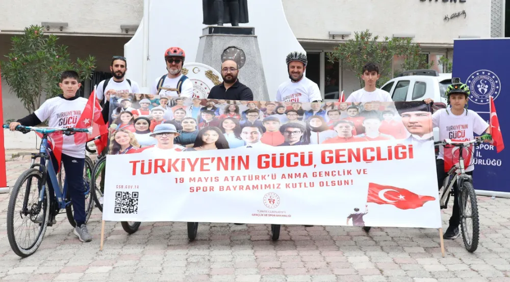Artvin’de Gençlik Haftası Rüzgarı: Pedallar Gençlik İçin Döndü