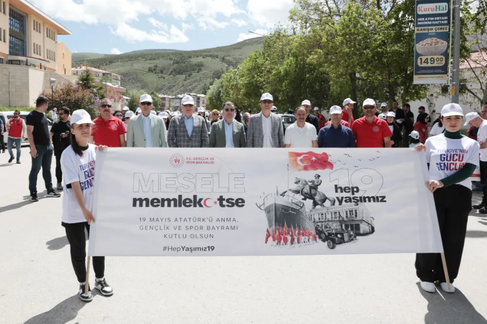 Bayburt’ta 19 Mayıs Gençlik ve Spor Festivali Coşkuyla Kutlandı