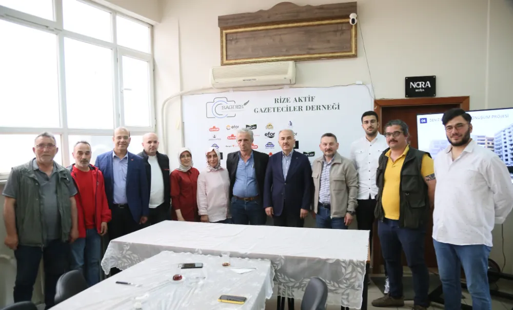Rize Belediye Başkanı Rahmi Metin, RAGDER Üyeleriyle Bir Araya Geldi