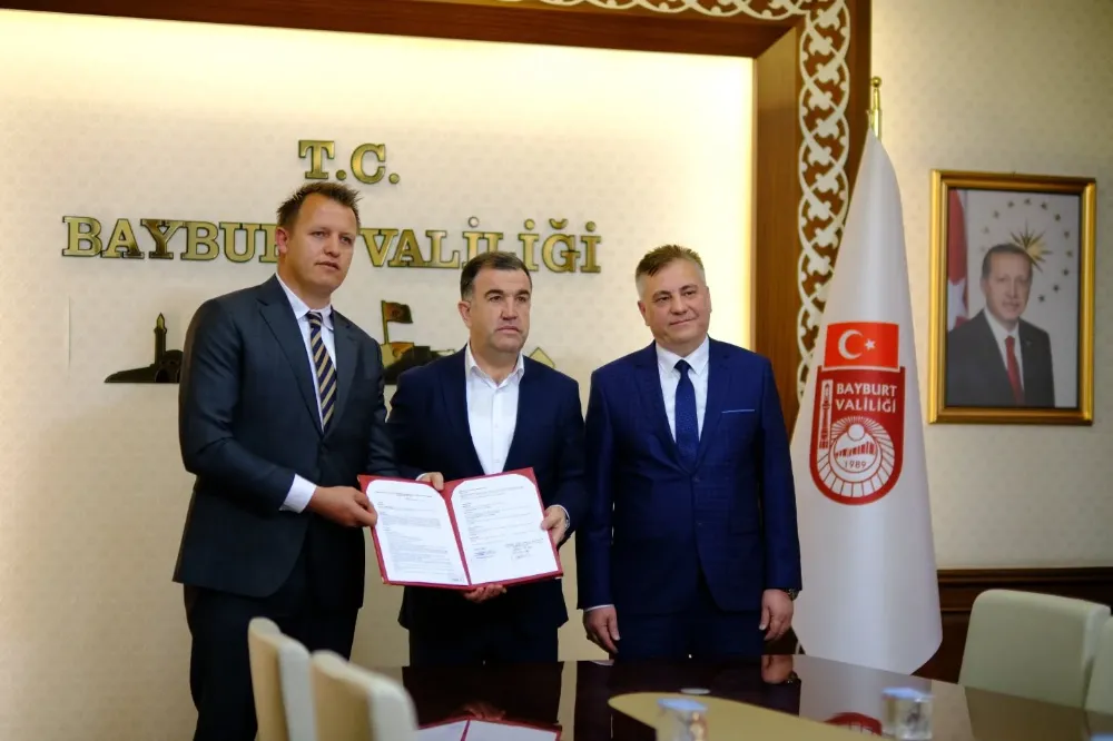 Bayburt’ta Çiftetaş Köyü Derneği’ne Proje Desteği Protokolü İmzalandı