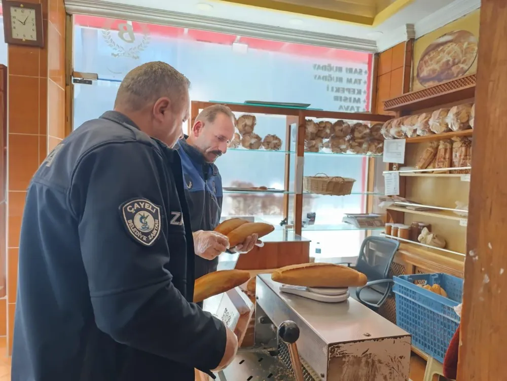 Çayeli Belediyesi’nden Market ve Fırınlara Kapsamlı Denetim