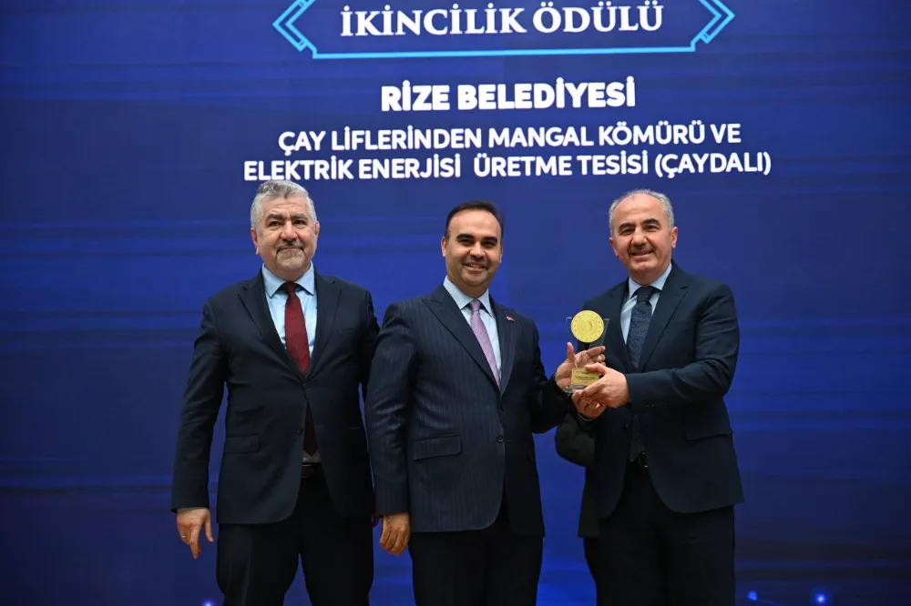 Rize Belediyesi’nin Çay Lifinden Üretim Tesisi’ne Türkiye İkinciliği Ödülü
