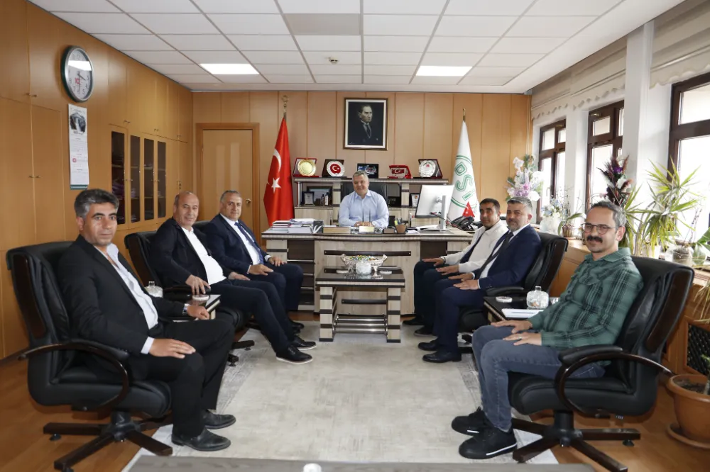 Siyasi Temsilcilerden DSİ 8. Bölge Müdürü Oğuzhan Yavuz’a Ziyaret