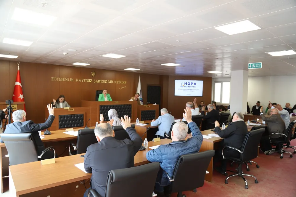 Hopa Belediyesi Mayıs Ayı Meclis Toplantısı Yapıldı