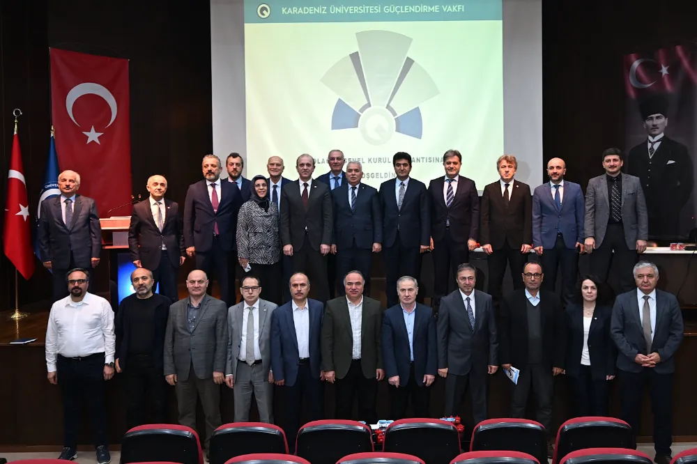 Karadeniz Üniversitesi Güçlendirme Vakfı 2024 Genel Kurul Toplantısı KTÜ’de Gerçekleştirildi
