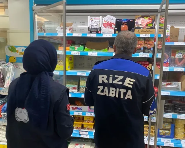 Rize Belediyesi Market Denetimlerine Aralıksız Devam Ediyor