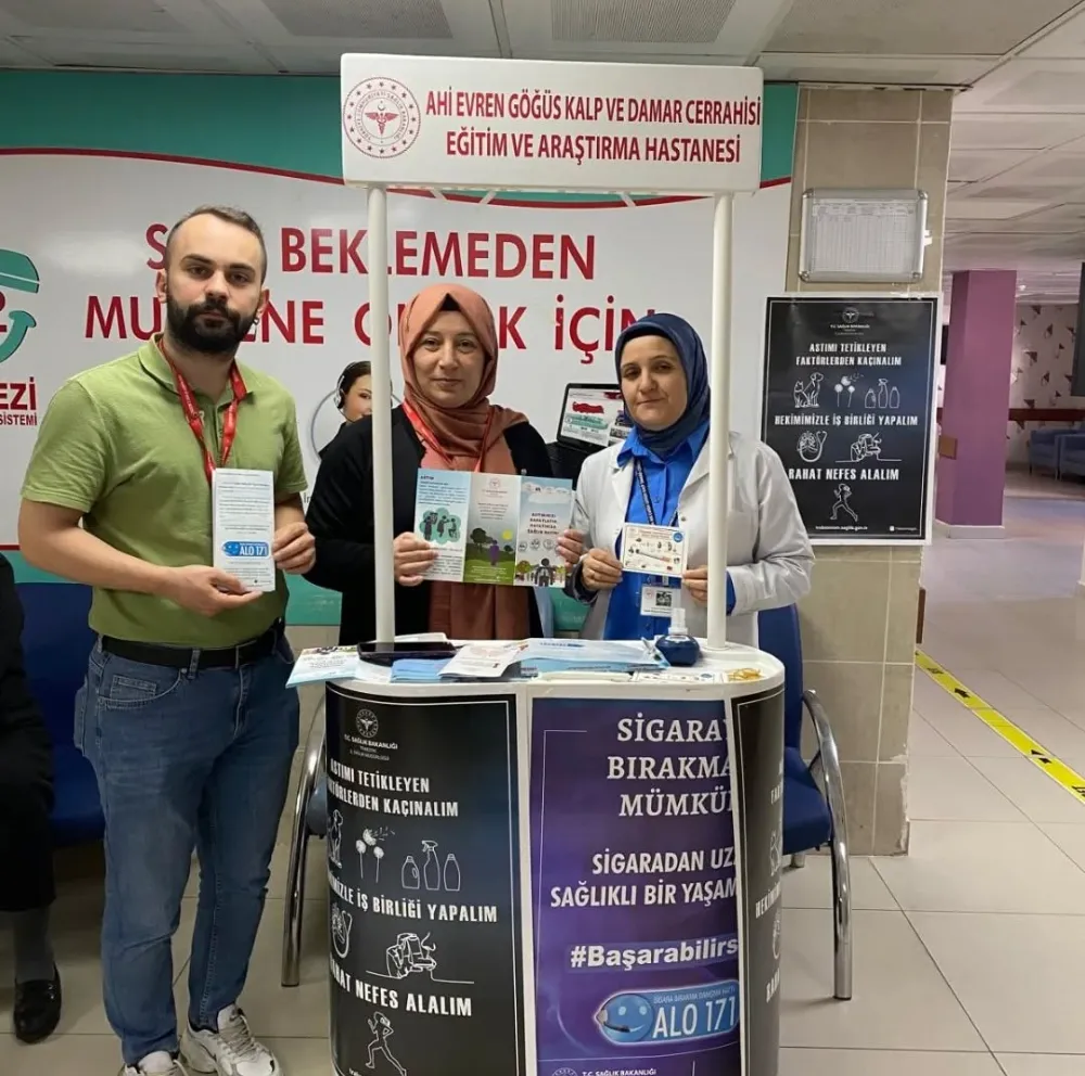 Trabzon’da Dünya Astım Gününde Farkındalık Etkinliği