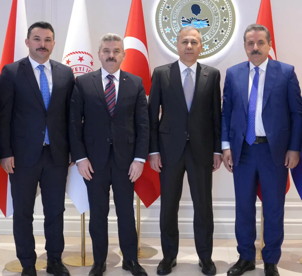 Artvin Heyetinden İçişleri Bakanı Ali Yerlikaya’ya Ziyaret