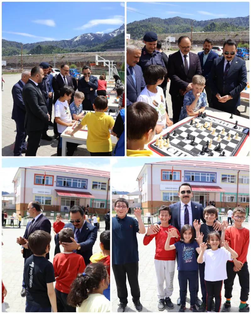 Murgul Damar İlkokulunda Hopa Gençlik Merkezi ile Neşeli Bir Gün