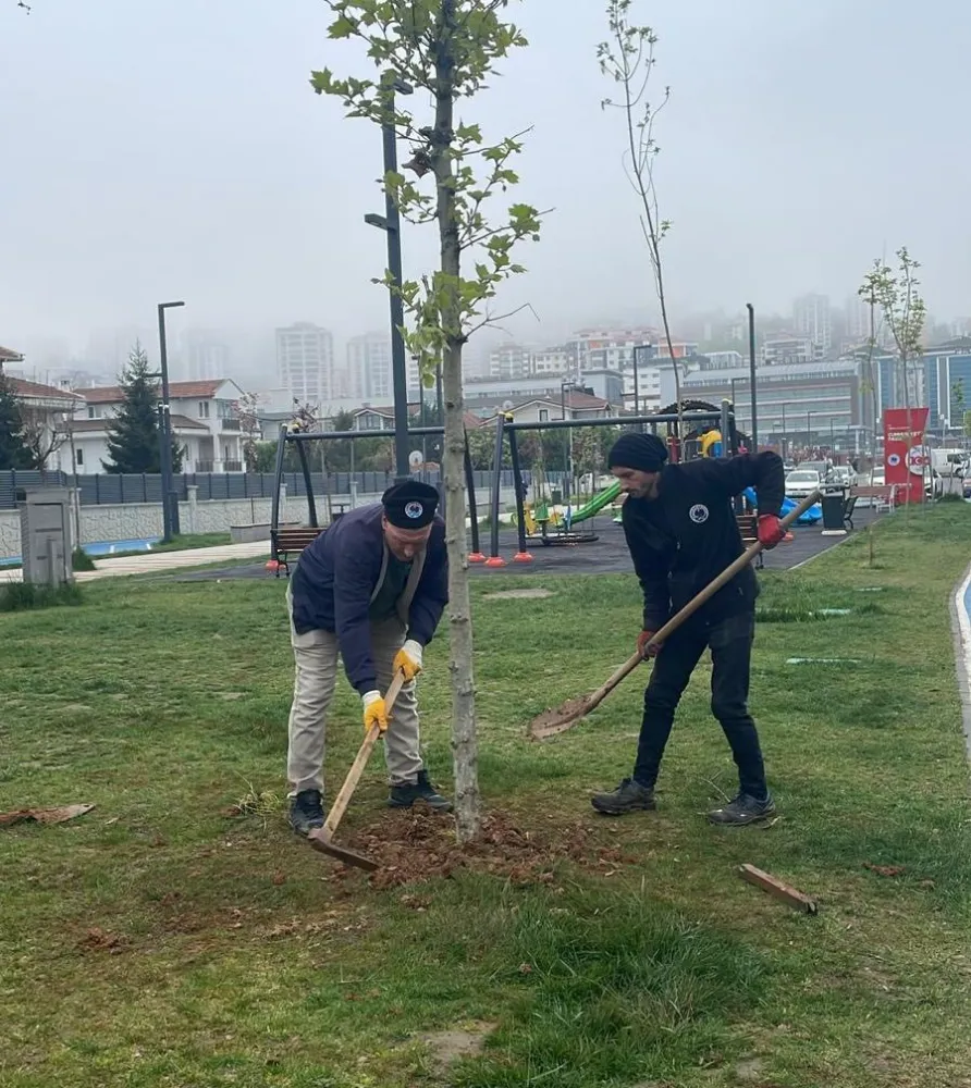 Yomra Belediyesi’nden Park ve Yeşil Alanlarda Yoğun Bakım ve Yenileme Çalışmaları