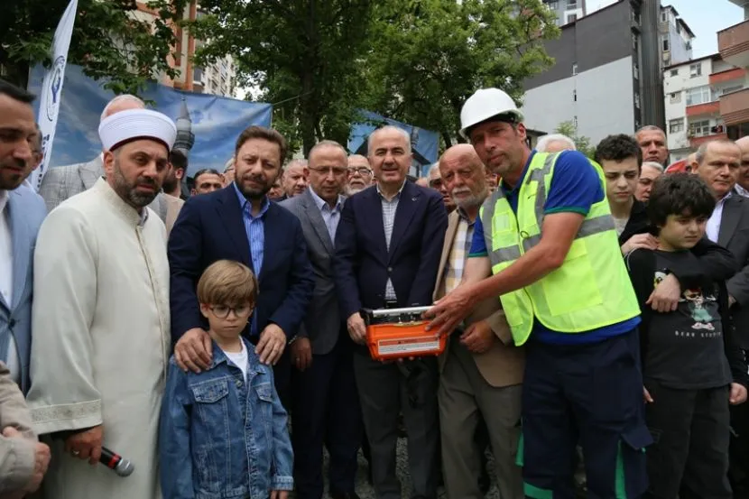 Çarşı Mahallesi Camii İçin Temel Atma Töreni Düzenlendi