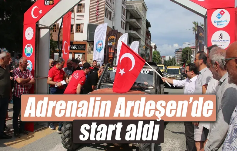 18. Karadeniz Offroad Kupası Ardeşen 1. Ayak Yarışı Başladı