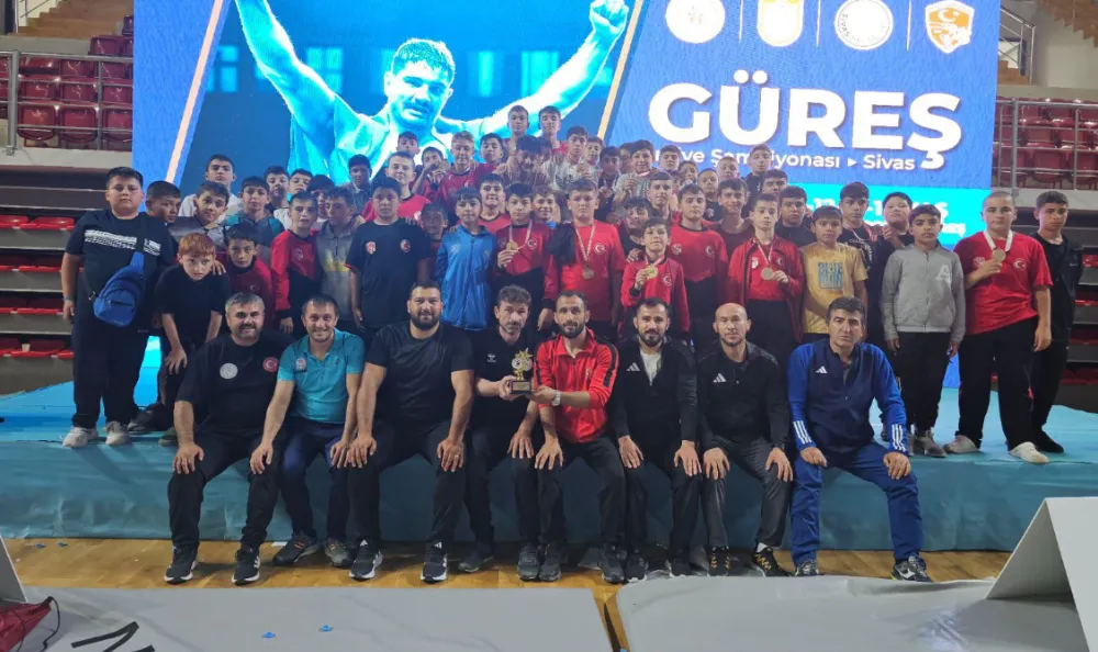 Erzurumlu Güreşçiler Türkiye Şampiyonasında Zirvede