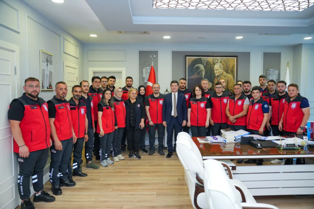 Trabzon Ortahisar Belediyesi Arama Kurtarma Ekibi ORTAK Göreve Hazır