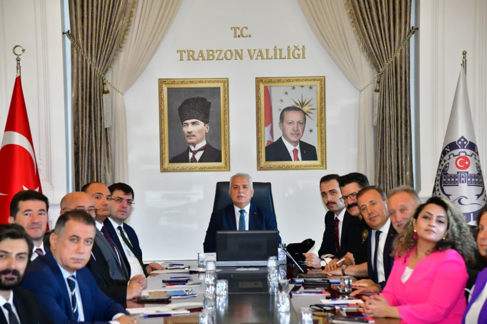 Trabzon Kültür Yolu Festivali Hazırlıkları Vali Aziz Yıldırım Başkanlığında Değerlendirildi