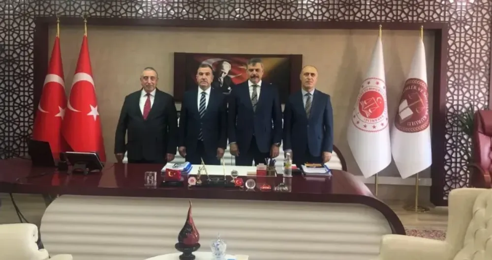 Vali Eldivan’dan Adalet Kurumlarına Anlamlı Ziyaret