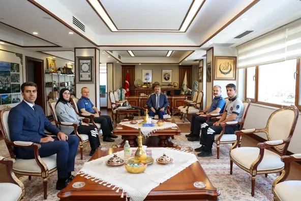 Özel Güvenlik Haftası Kapsamında Rize Valisi Baydaş’a Ziyaret