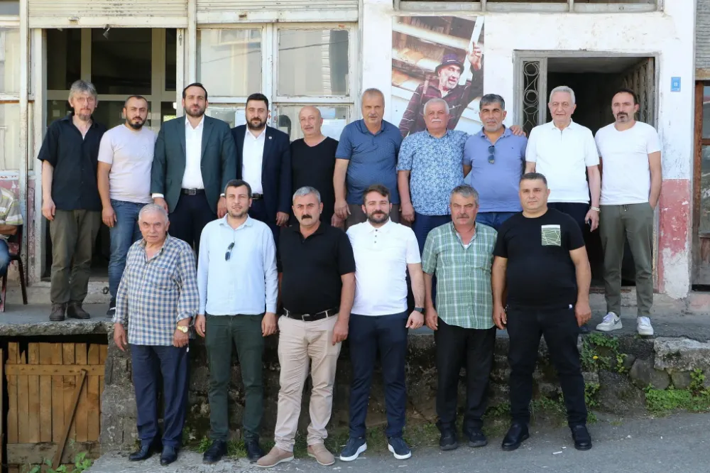 Rize İl Genel Meclisi’nden Köylerde İstişare ve Taziye Ziyareti