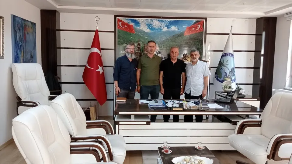 Saadet Partisi Rize Heyetinden İkizdere Belediye Başkanı Ekşi