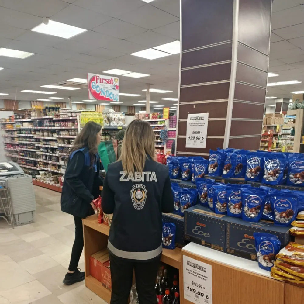 Kurban Bayramı öncesi market ve pastanelere geniş kapsamlı denetim yapıldı