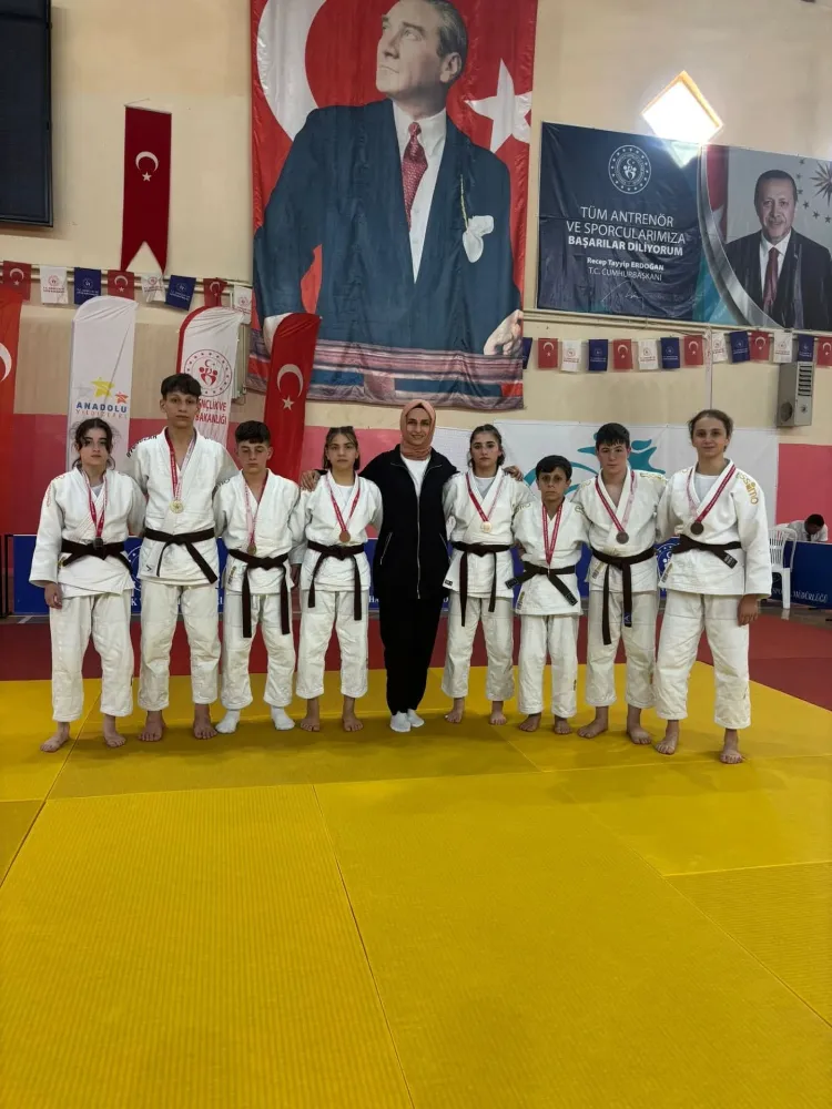 Rizeli Judocular Ardahan’da Madalyalara Doymadı
