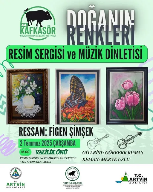 Kafkasör Festivali’nde Sanat ve Müzik Buluşması