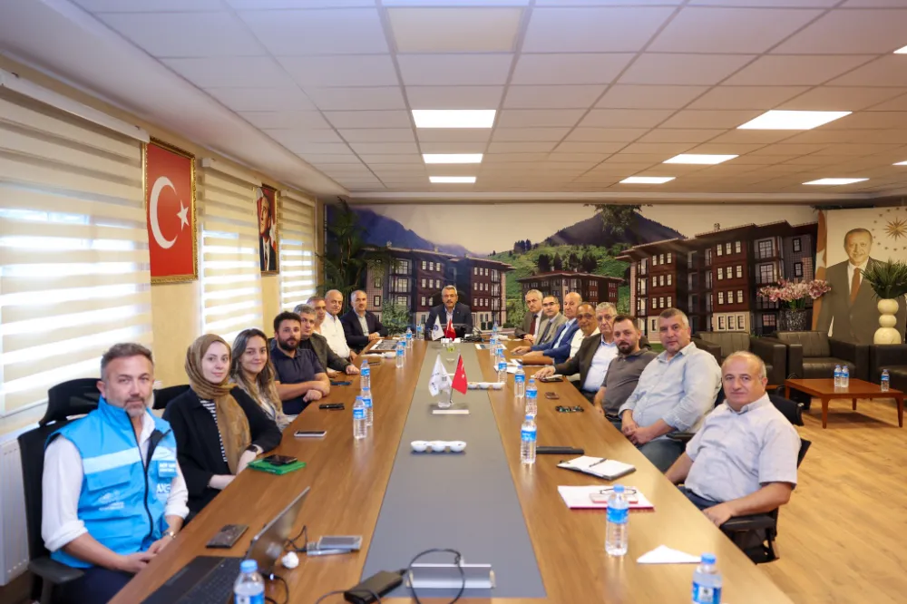 Rize Şehir Hastanesi projesinde kritik toplantı, sağlık altyapısı güçleniyor