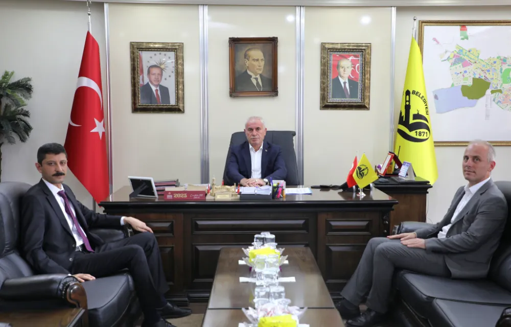 Çevre ve Emlak Müdürlerinden Başkan Mete Memiş’e Ziyaret