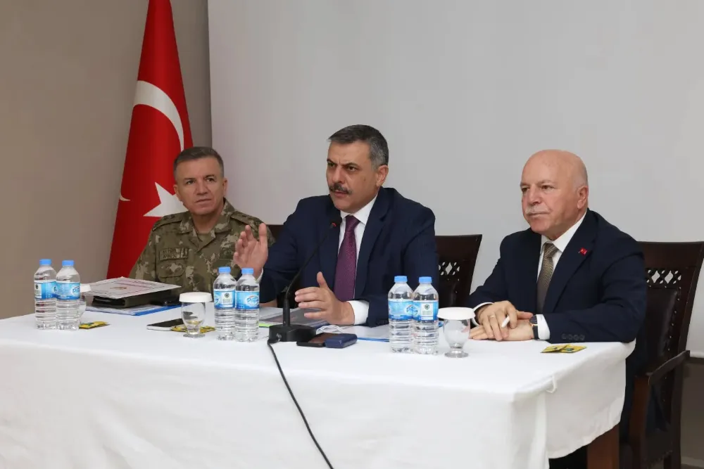 Erzurum’da “Orman Yangınları ve Genel Tedbirler” Toplantısı Düzenlendi