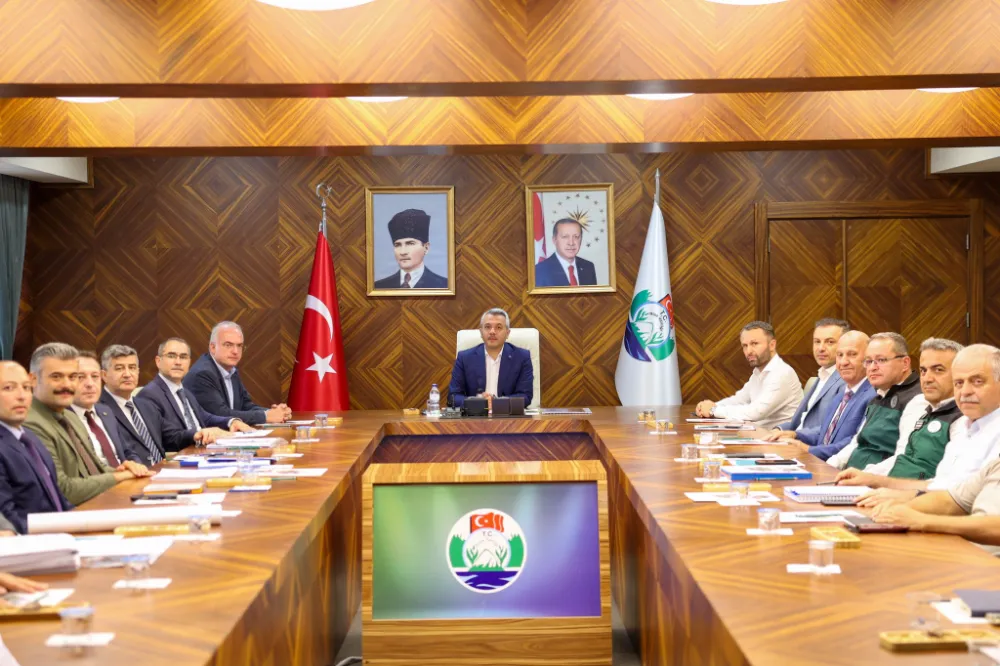 Rize’de Şehir Hastanesi Projesi İçin Değerlendirme Toplantısı Yapıldı
