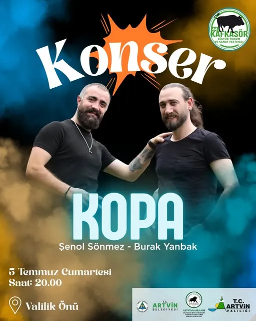 KOPA, Kafkasör Festivali’nde Artvinlilerle Buluşuyor