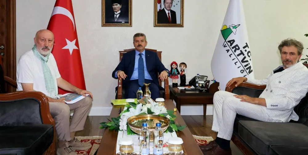 Artvin Valisi Dr. Turan Ergün, Resmi Kabul ve Görüşmelerde Bulundu