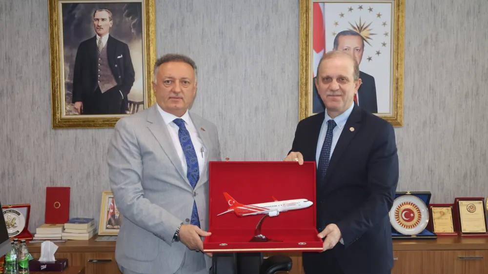 Rektör Çuvalcı’dan Ulaştırma ve Altyapı Bakanlığı’na Hayırlı Olsun Ziyareti