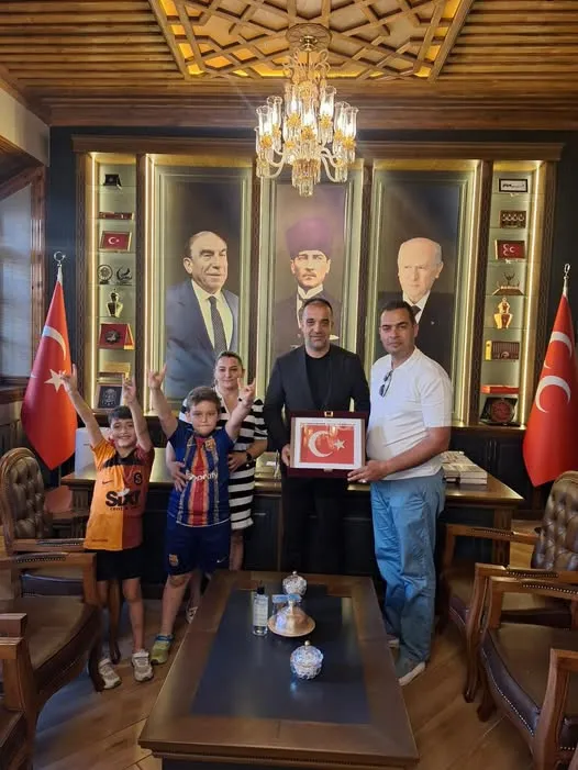 MHP Genel Merkez Heyetinden Erzurum İl Başkanlığına Ziyaret