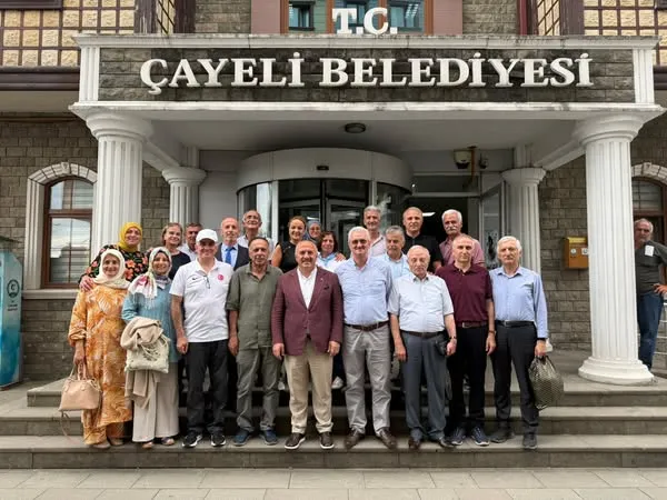 Çayeli Belediyesi, Rize Grubu’nu Ağırladı