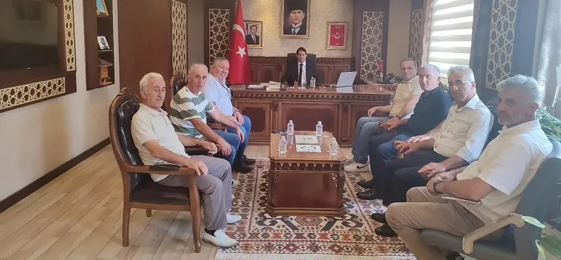 CHP Kalkandere İlçe Teşkilatından Yeni Kaymakama Hayırlı Olsun Ziyareti