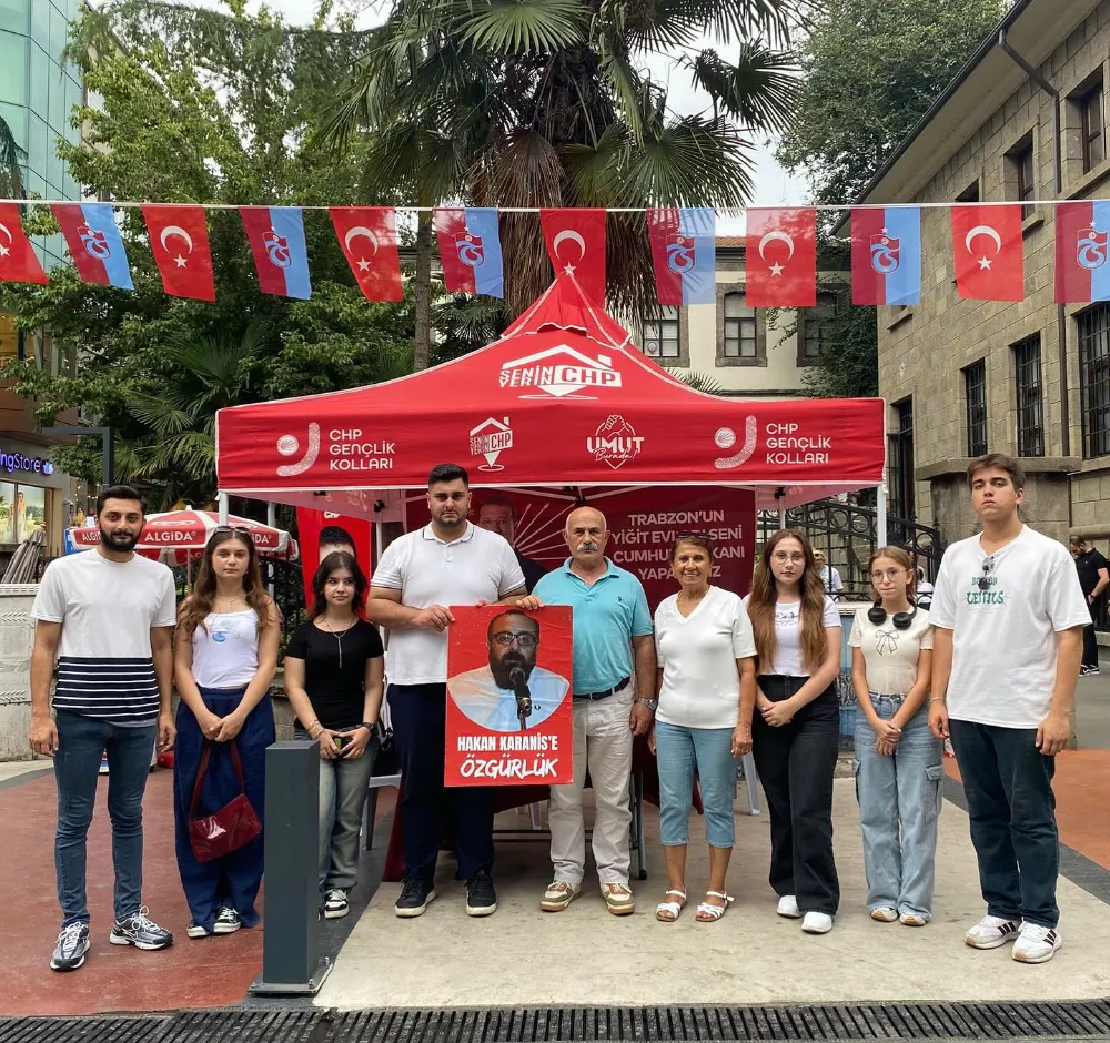 Trabzon Meydanı’nda Hakan Karanis İçin 152. Gün Direnişi