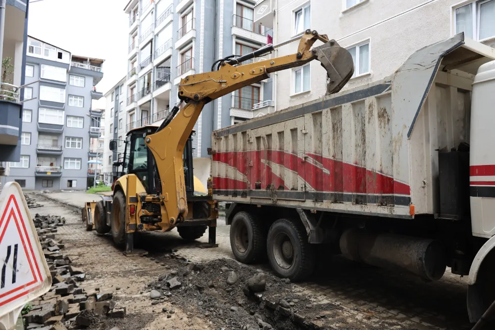 Arhavi’de Doğalgaz Çalışmaları Hız Kesmeden Devam Ediyor