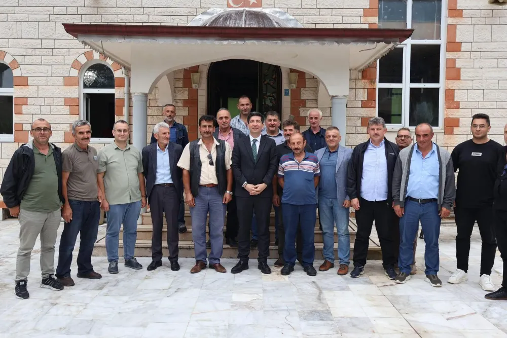 Güneysu Kaymakamı Eyup Gürdal, İslahiye ve Yukarı İslahiye Köylerinde İncelemelerde Bulundu