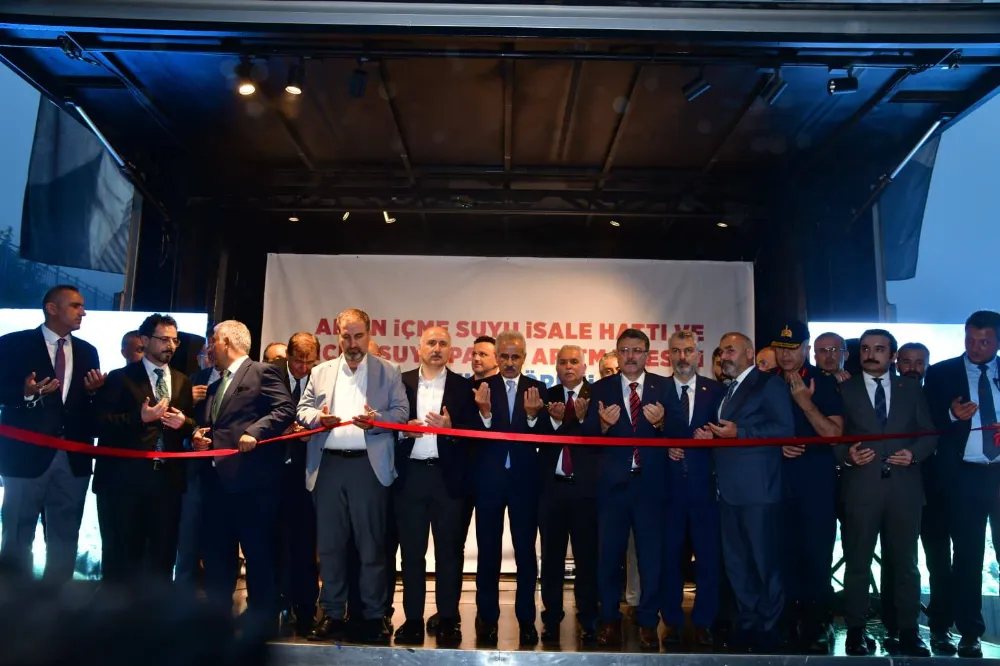 Arsin İçme Suyu Tesisi Hizmete Açıldı