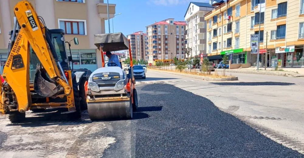 Bayburt Belediyesi’nden Şehir Genelinde Yoğun Çalışma
