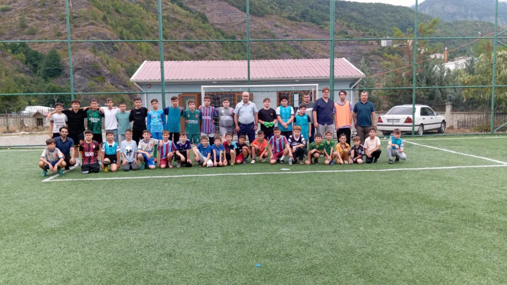 Murgul Yaz Kur’ân Kursu Öğrencileri Futbol Müsabakasında Buluştu