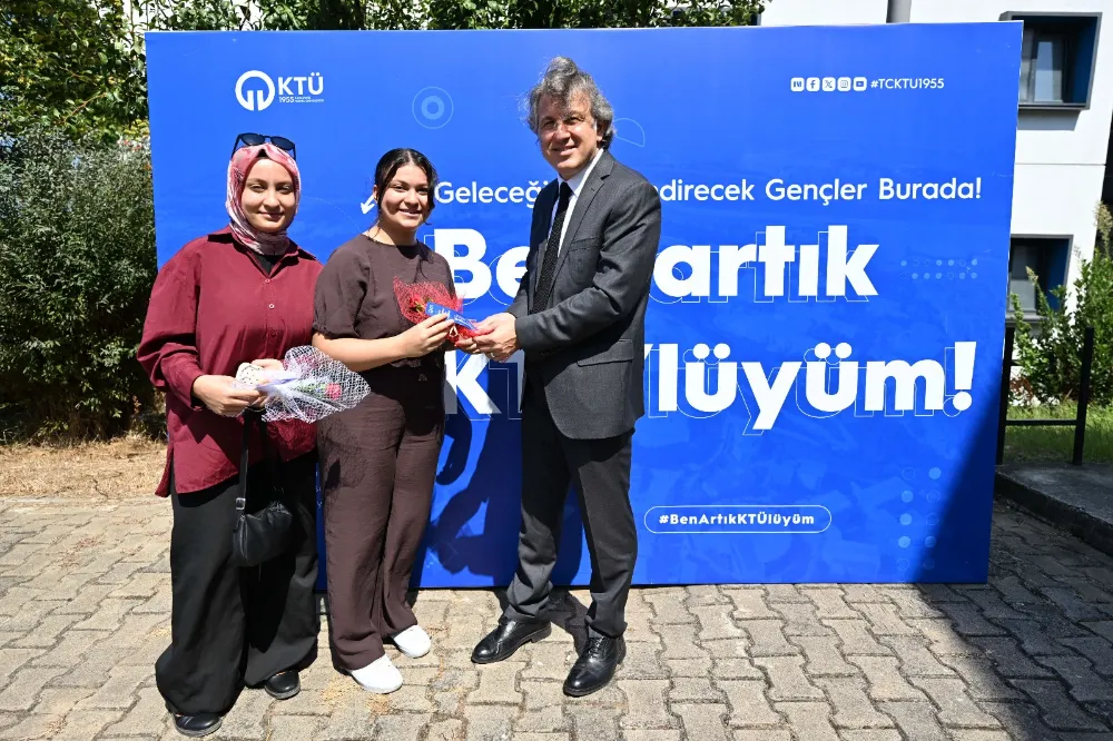 Rektör V. Prof. Dr. Ali Temiz, KTÜ’ye Yeni Kayıt Yaptıran Öğrencilerle Buluştu