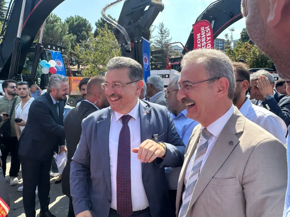 Trabzon’a Yeni İş Makinaları: İlçe Hizmetlerine Güç Katacak