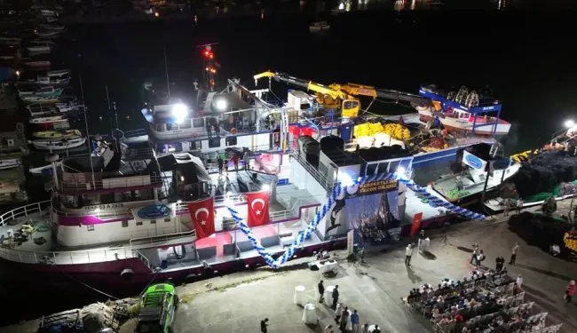 Rize’de 2025-2026 Su Ürünleri Av Sezonu Törenle Açıldı