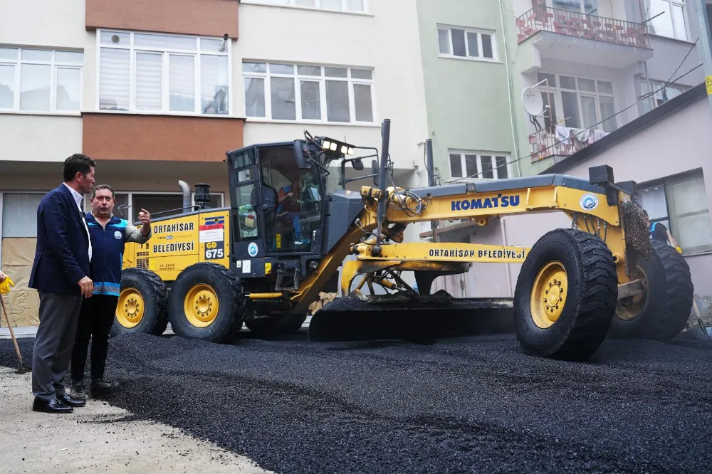 Ortahisar’da Asfalt Çalışmalarıyla Ulaşım Daha Güvenli ve Konforlu Hale Geliyor