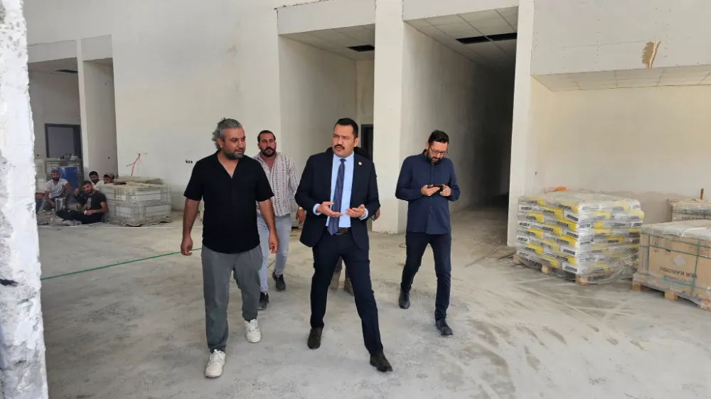 Muradiye’ye Modern Kültür Merkezi Geliyor: Kaymakam Türmenoğlu İncelemelerde Bulundu