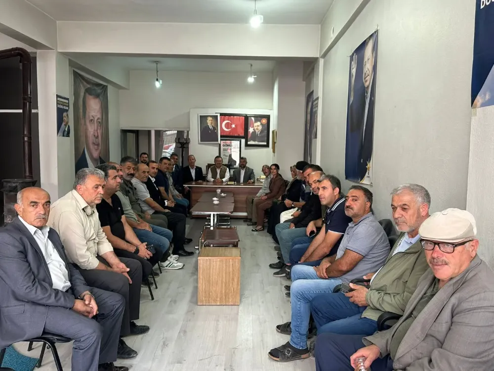 AK Parti Erzurum Heyeti Hınıs’ta Teşkilat Ziyaretinde Bulundu
