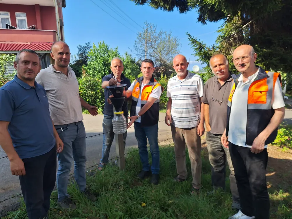 Trabzon’da Kahverengi Kokarcaya Karşı Biyoteknik Mücadele Sürüyor